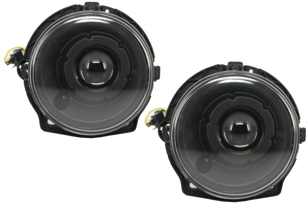 Bi-Xenon Look Headlights Black for Mercedes G-Class W463 (1989–2012)