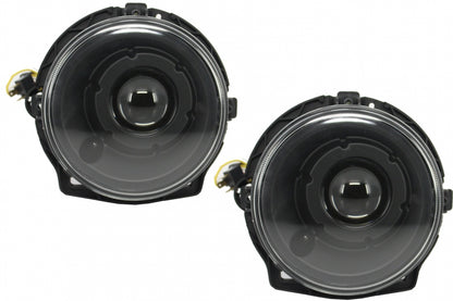 Bi-Xenon Look Headlights Black for Mercedes G-Class W463 (1989–2012)
