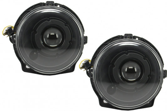 Bi-Xenon Look Headlights Black for Mercedes G-Class W463 (1989–2012)