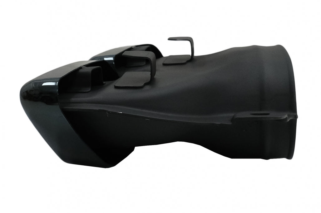 Black Emerald Exhaust Muffler Tips for Mercedes C-Class W205 W213 W222 GLC GLE (2014-Up)