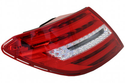 Body Kit C63 Design with LED Taillights for Mercedes C-Class W204 Sedan (2007–2015)