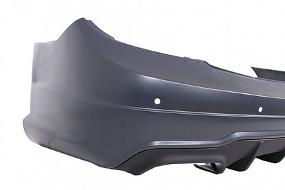 Body Kit C63 Design with Sport Front Grille Black for Mercedes C-Class W204 Sedan (2007–2014)