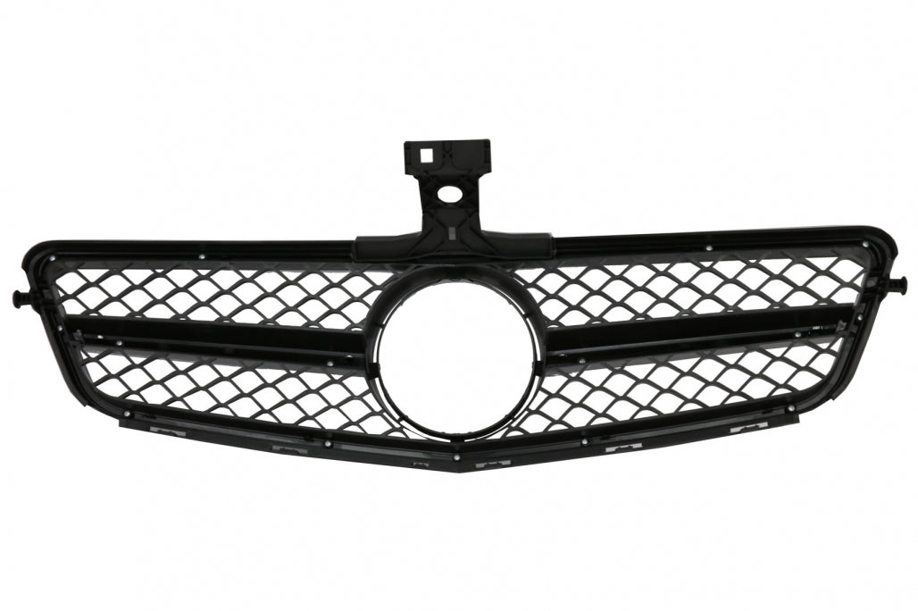 Body Kit C63 Design with Sport Front Grille Black for Mercedes C-Class W204 Sedan (2007–2014)