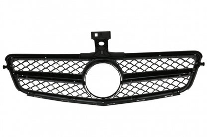 Body Kit C63 Design with Sport Front Grille Black for Mercedes C-Class W204 Sedan (2007–2014)