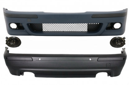 Body Kit Double Outlet M5 Design with Fog Lights Smoke for BMW 5 Series E39 (1995–2003)