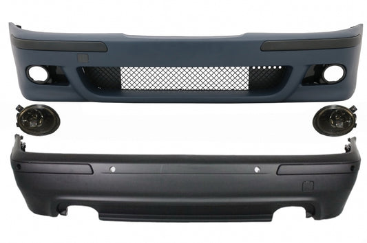 Body Kit Double Outlet M5 Design with Fog Lights Smoke for BMW 5 Series E39 (1995–2003)