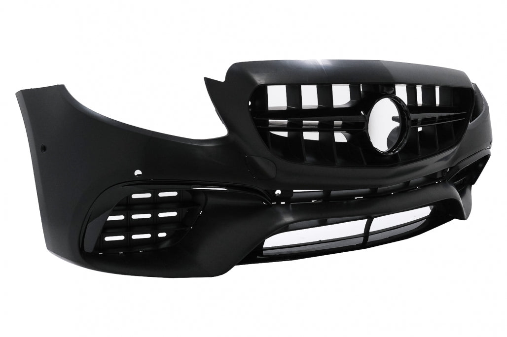 Body Kit E63 Design Night Package Glossy Black for Mercedes E-Class W213 AMG Line (2016–2019)