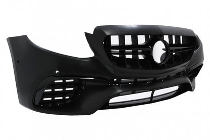 Body Kit E63 Design Night Package Glossy Black for Mercedes E-Class W213 AMG Line (2016–2019)