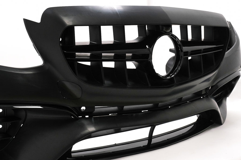 Body Kit E63 Design Night Package Glossy Black for Mercedes E-Class W213 AMG Line (2016–2019)