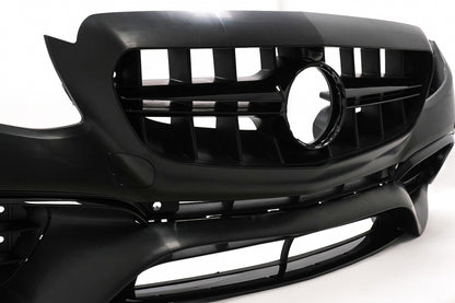 Body Kit E63 Design Night Package Glossy Black for Mercedes E-Class W213 AMG Line (2016–2019)
