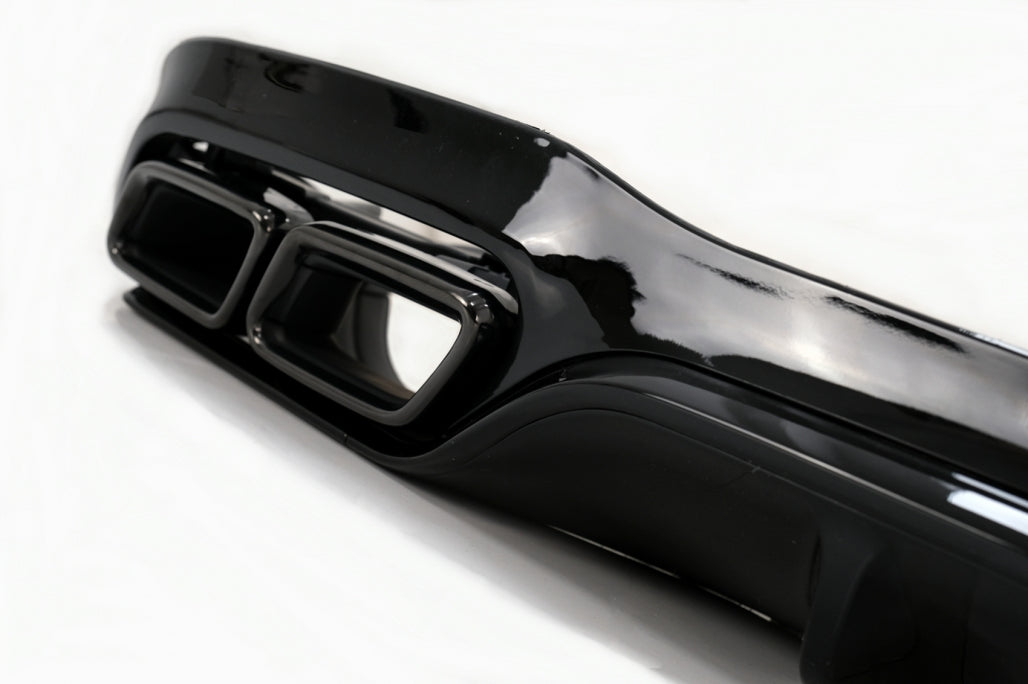 Body Kit E63 Design Night Package Glossy Black for Mercedes E-Class W213 AMG Line (2016–2019)