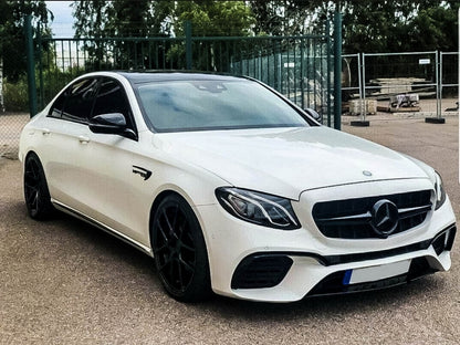 Body Kit E63 Design with Black Exhaust Tips for Mercedes E-Class W213 (2016–2019)