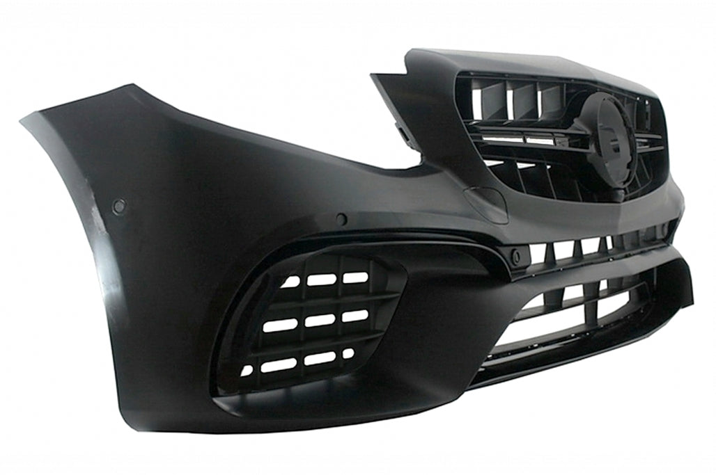Body Kit E63 Design with Black Exhaust Tips for Mercedes E-Class W213 (2016–2019)