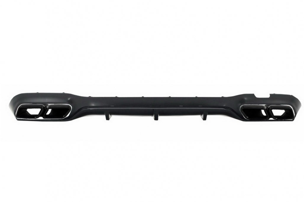 Body Kit E63 Design with Black Exhaust Tips for Mercedes E-Class W213 (2016–2019)