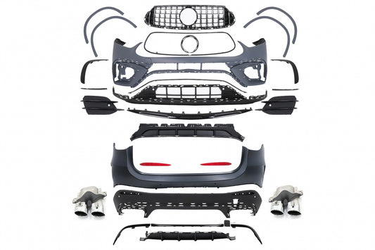 Body Kit GLC43 Design for Mercedes GLC-Class X254 SUV (2022–Up)