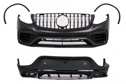 Body Kit GLC63 Design Black for Mercedes GLC Coupe C253 (2015–07.2019)