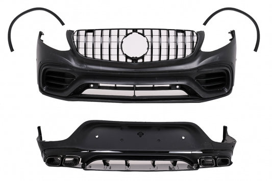 Body Kit GLC63 Design Black for Mercedes GLC Coupe C253 (2015–07.2019)
