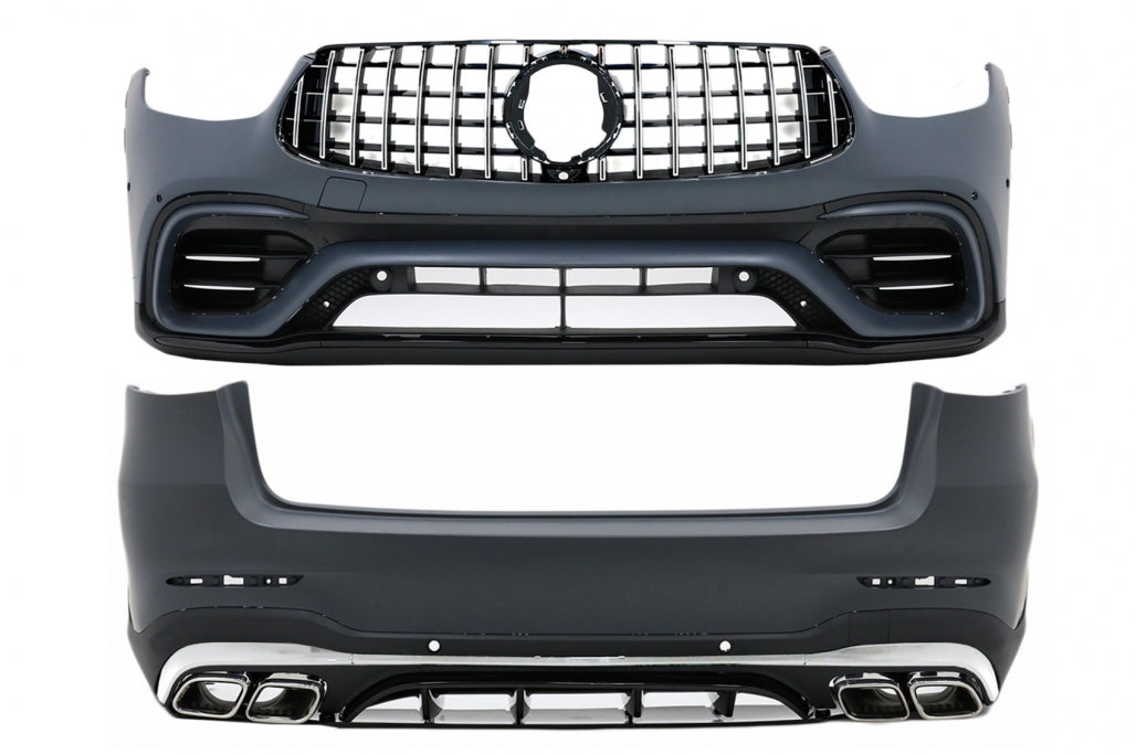 Body Kit GLC63 Design Chrome for Mercedes GLC SUV X253 Facelift (2020–Up)