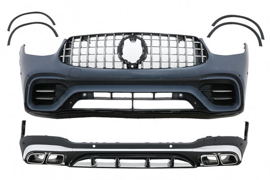 Body Kit GLC63 Design for Mercedes GLC SUV X253 Facelift (2020–Up)
