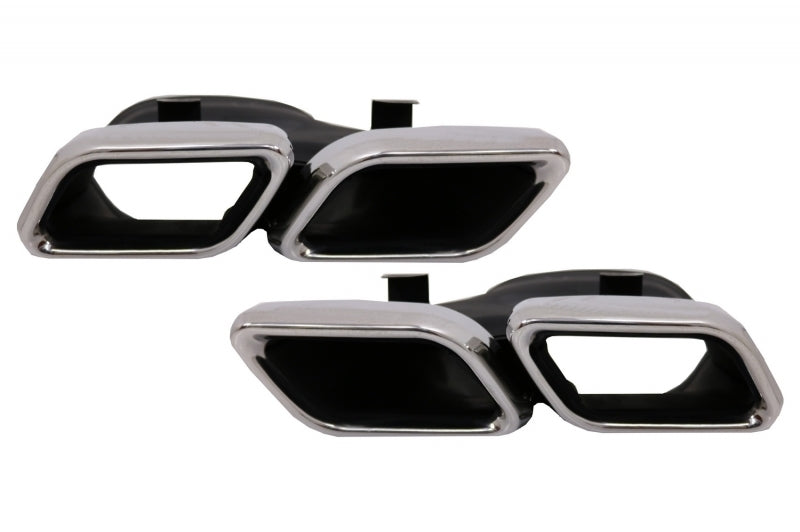 Body Kit GLC63 Design with Running Boards for Mercedes GLC SUV X253 (2015–07.2019) AMG Line