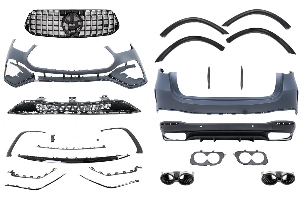 Body Kit GLE53 Design for Mercedes GLE W167 SUV (2024–Up)
