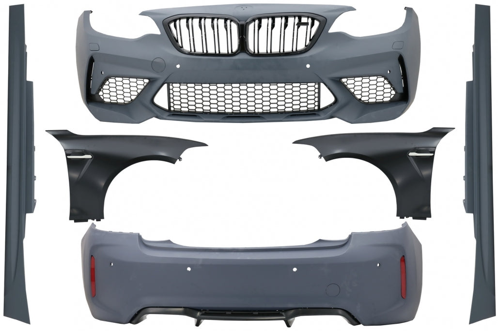 Body Kit M2C Design for BMW 2 Series F22 Coupe F23 Cabrio (2014–2017)