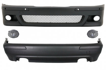 Body Kit M5 Design with Fog Lights Chrome and Double Exhaust for BMW 5 Series E39 (1995–2003)