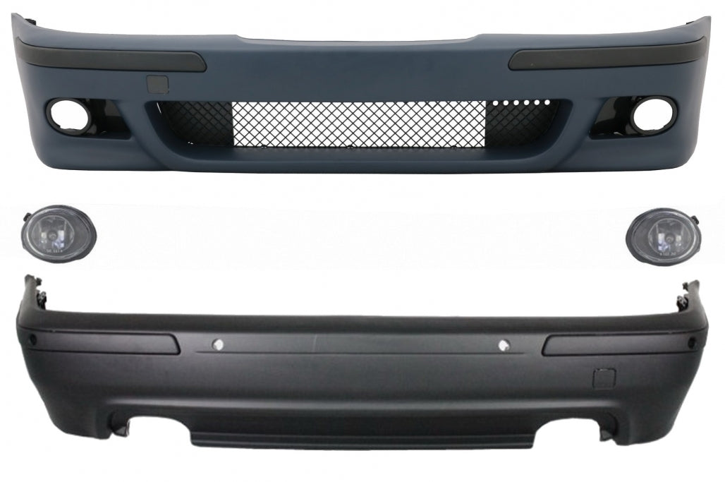 Body Kit M5 Design with Fog Lights Chrome for BMW 5 Series E39 (1995–2003)