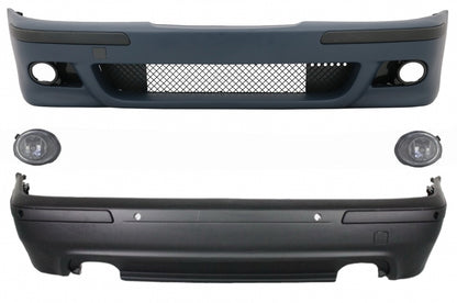 Body Kit M5 Design with Fog Lights Chrome for BMW 5 Series E39 (1995–2003)
