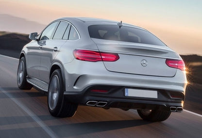 Body Kit Sport Line Design with Chrome Exhaust Tips for Mercedes GLE Coupe C292 (2015–2019)