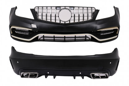 Body Kit W205 C63 Design Conversion for Mercedes C-Class W204 Sedan (2007–2015)