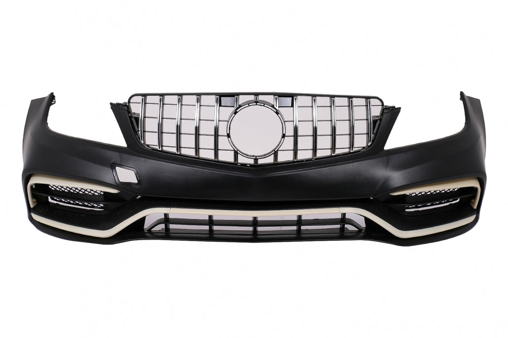 Body Kit W205 C63 Design Conversion for Mercedes C-Class W204 Sedan (2007–2015)
