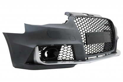Body Kit with Diffuser and Exhaust Tips for Audi A3 8V Sedan Cabrio 2012–2015 RS3 Design