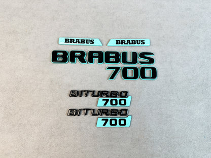 Badge kit layout for G Wagon W463A tuning