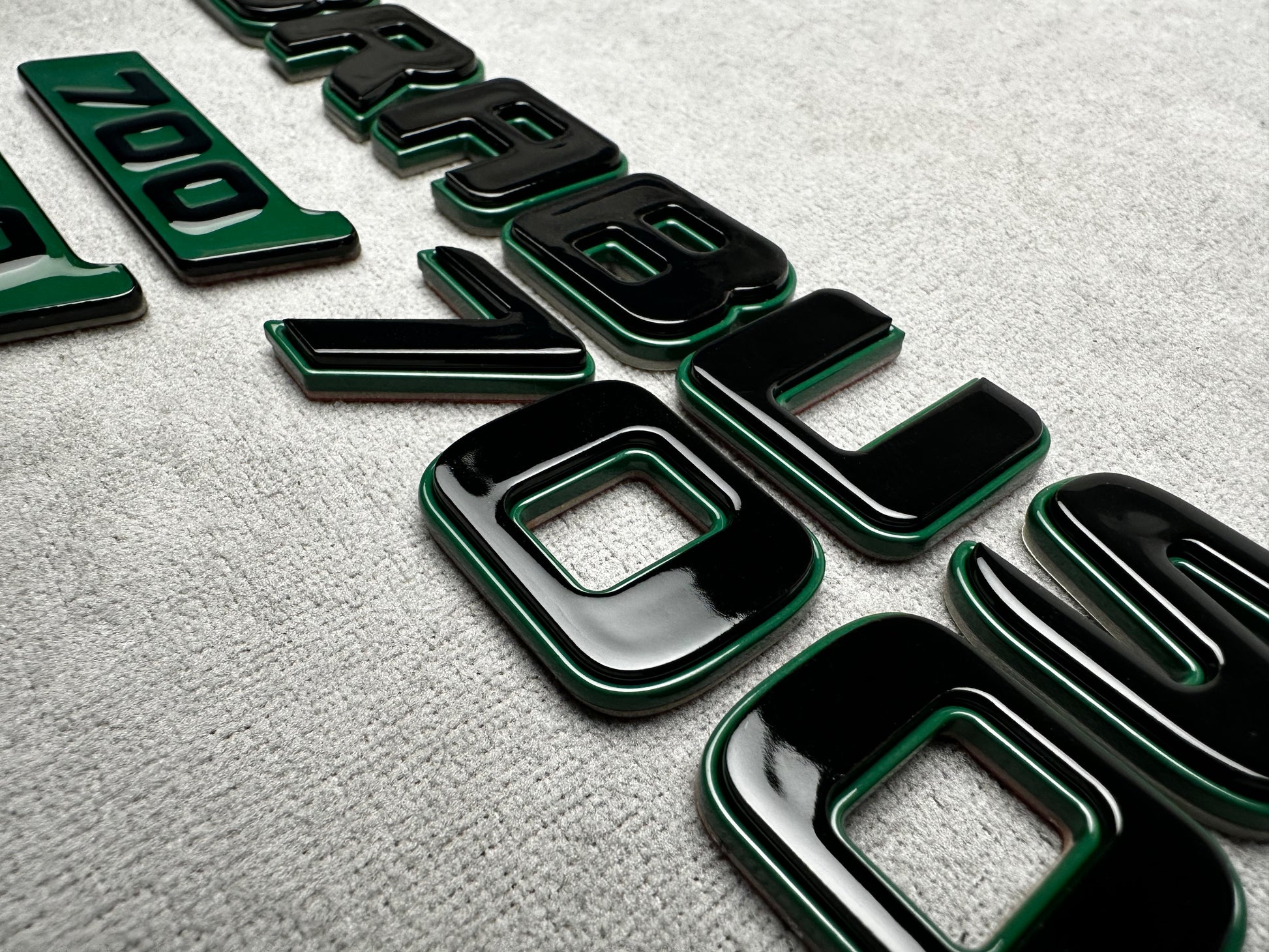 Brabus 700 Mean Green Metallic with Black Trunk Badge Emblem for Mercedes W465 G-Wagon – premium styling for high-performance SUVs