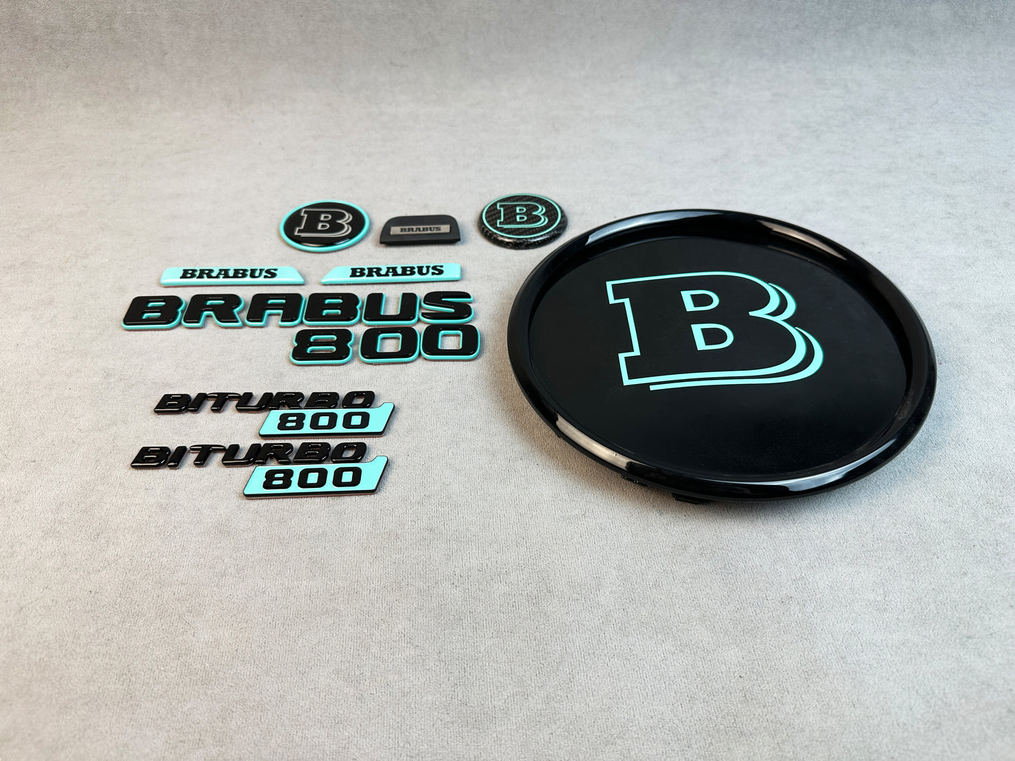 Biturbo 800 emblems for fenders – Brabus W463A kit