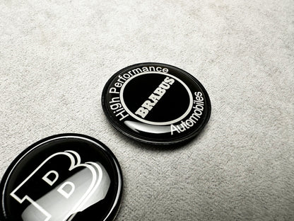 Premium quality Brabus black badges for Mercedes luxury performance upgrade