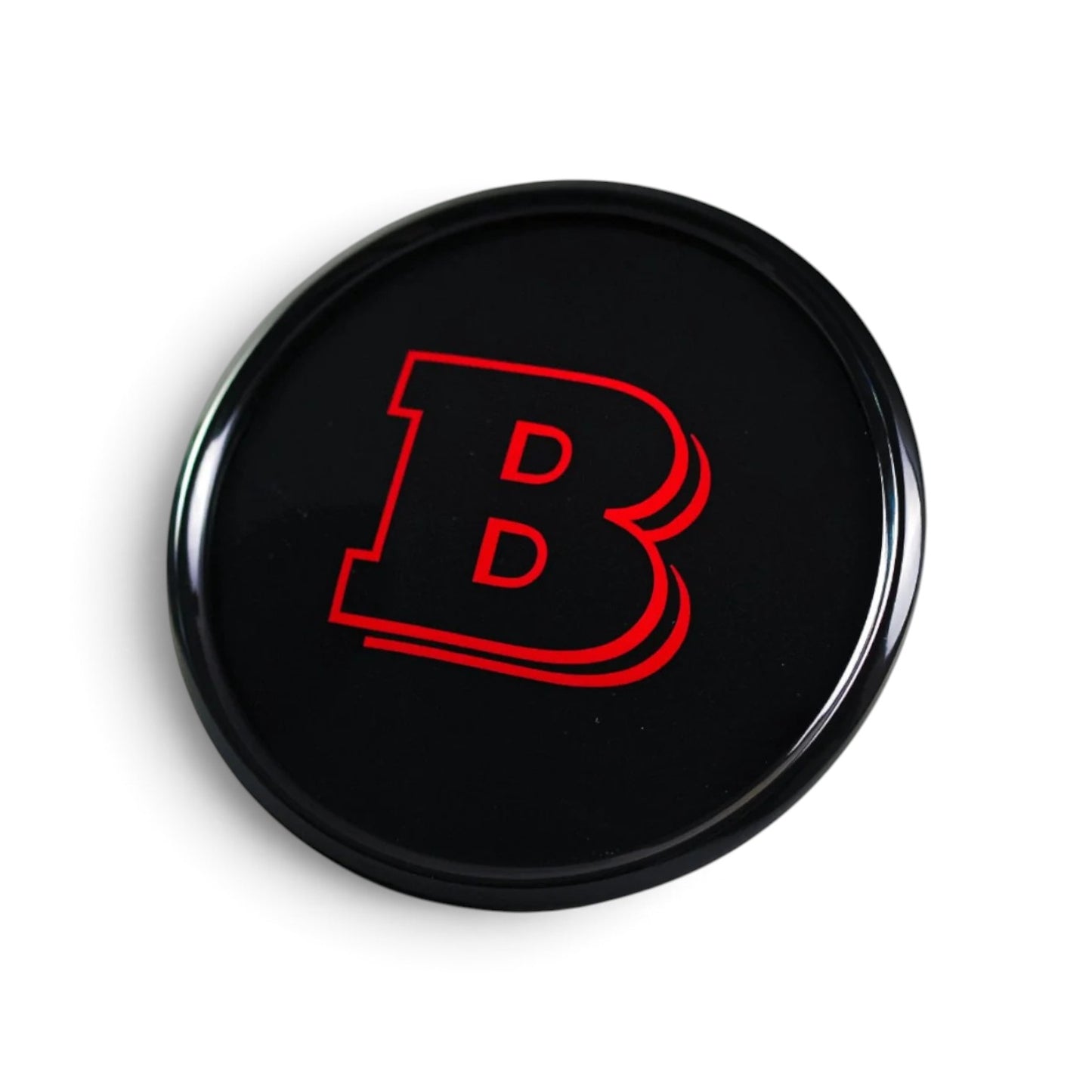 Brabus Red Front Grille Emblem for Mercedes G-Class W463A W465 G500 G63 (2018+)