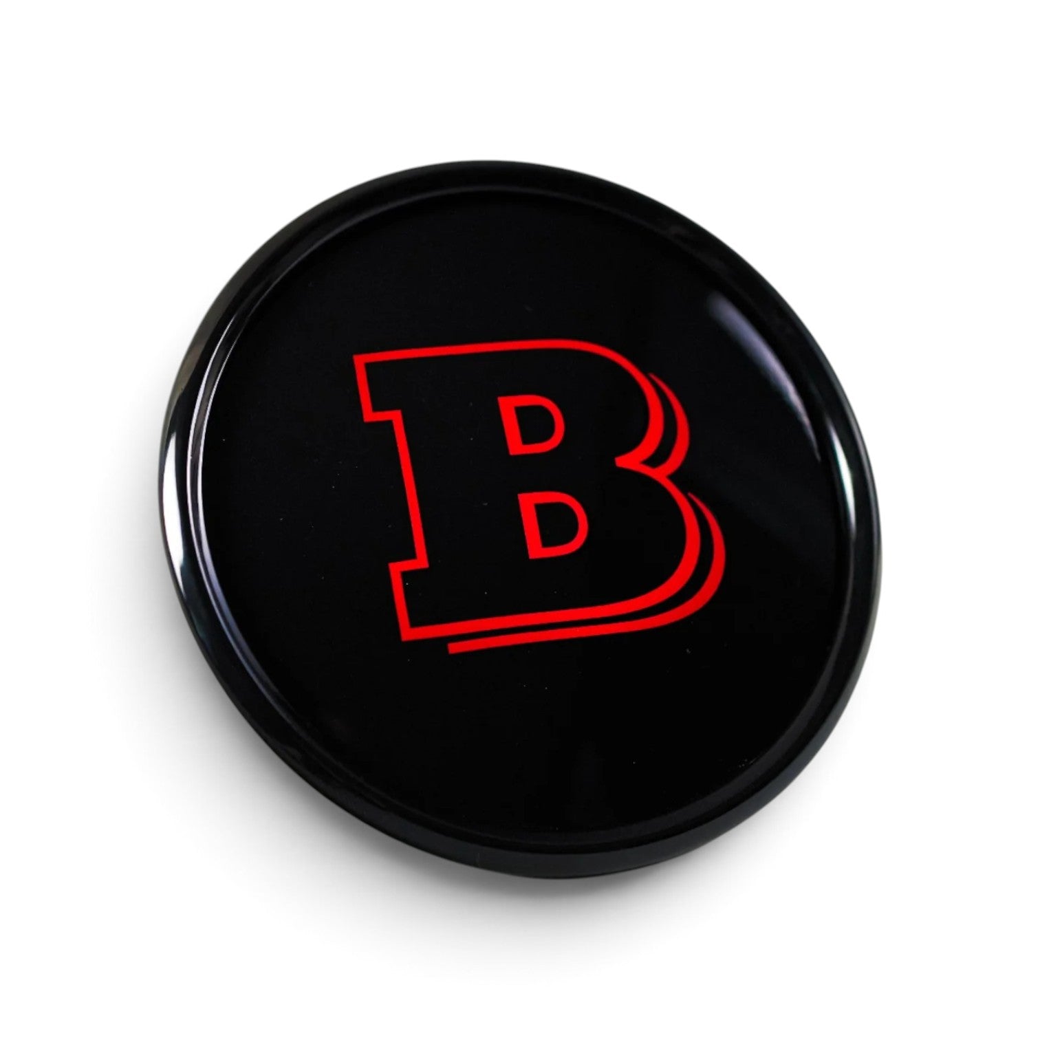 Brabus Red Front Grille Emblem for Mercedes G-Class W463A W465 G500 G63 (2018+)