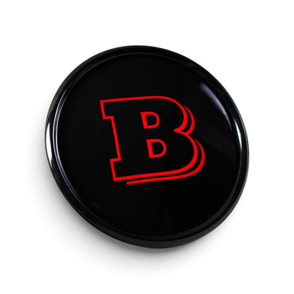 Brabus Red Front Grille Emblem for Mercedes G-Class W463A W465 G500 G63 (2018+)