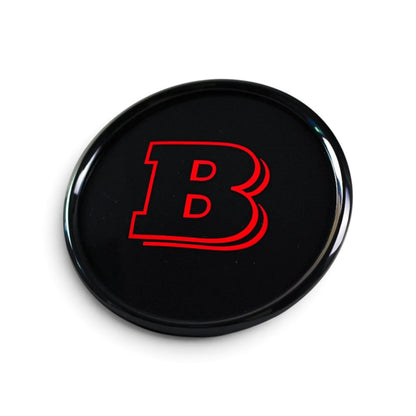 Brabus Red Front Grille Emblem for Mercedes G-Class W463A W465 G500 G63 (2018+)