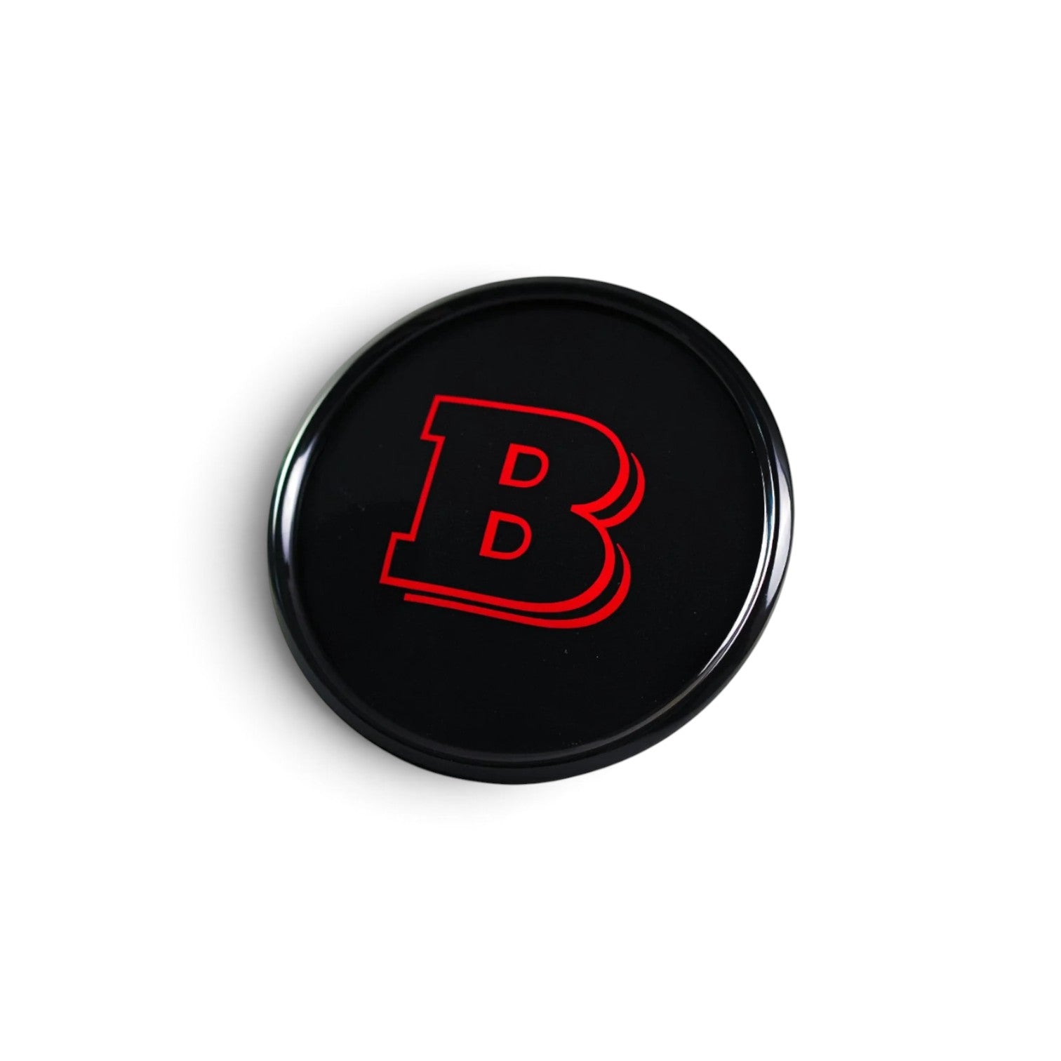 Brabus Red Front Grille Emblem for Mercedes G-Class W463A W465 G500 G63 (2018+)