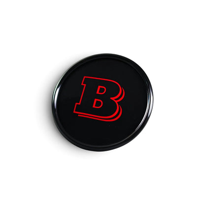 Brabus Red Front Grille Emblem for Mercedes G-Class W463A W465 G500 G63 (2018+)