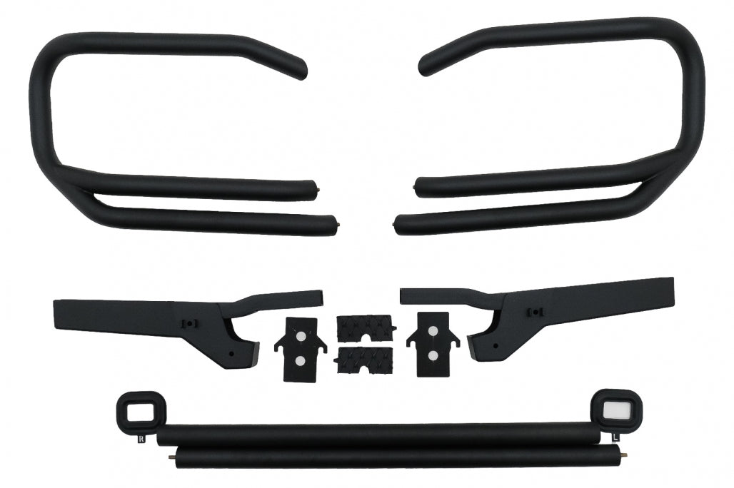 Bull Bar Front Guard G63 Design Piano Black for Mercedes G-Class W463 Facelift (2018–2022)