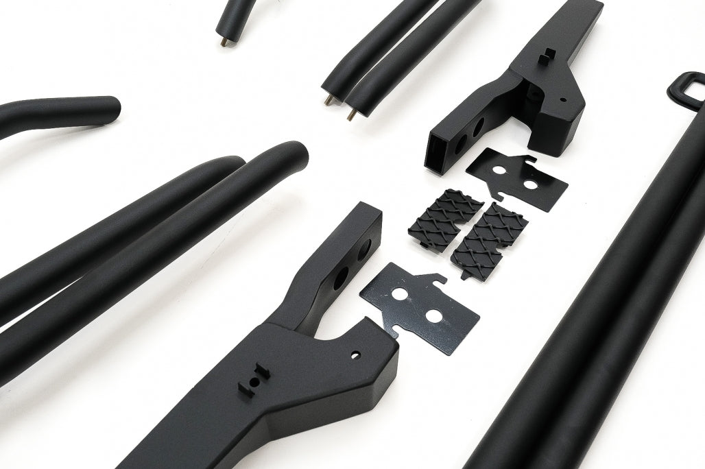 Bull Bar Front Guard G63 Design Piano Black for Mercedes G-Class W463 Facelift (2018–2022)