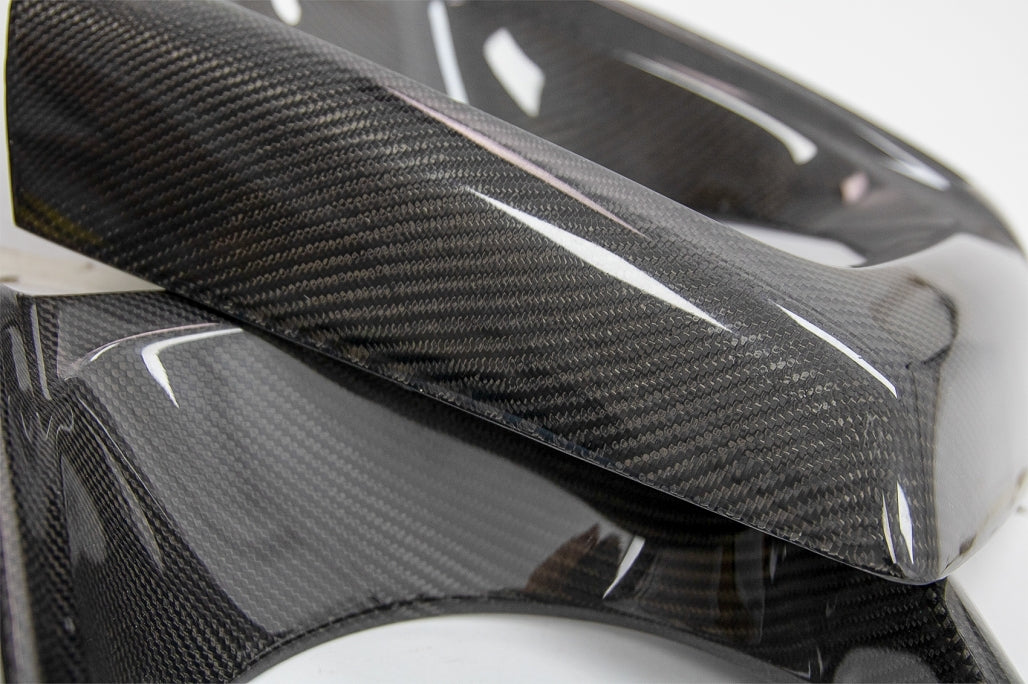 Carbon Fiber Headlight Covers G65 Design for Mercedes G-Class W463 (1989–2018)