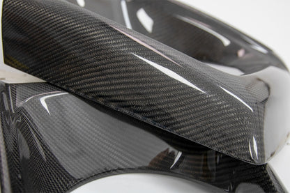 Carbon Fiber Headlight Covers G65 Design for Mercedes G-Class W463 (1989–2018)