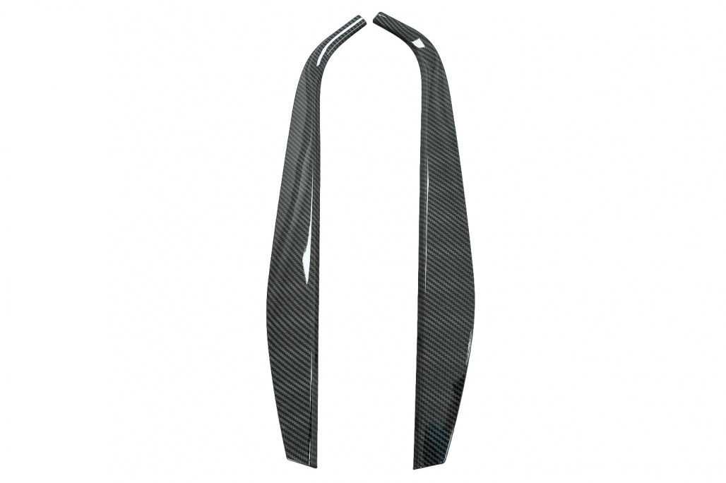 Center Console Side Trim Covers Carbon Fiber Look for Mercedes A-Class W177 V177 (2018–Up)