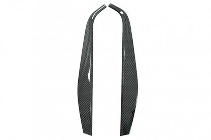 Center Console Side Trim Covers Carbon Fiber Look for Mercedes A-Class W177 V177 (2018–Up)
