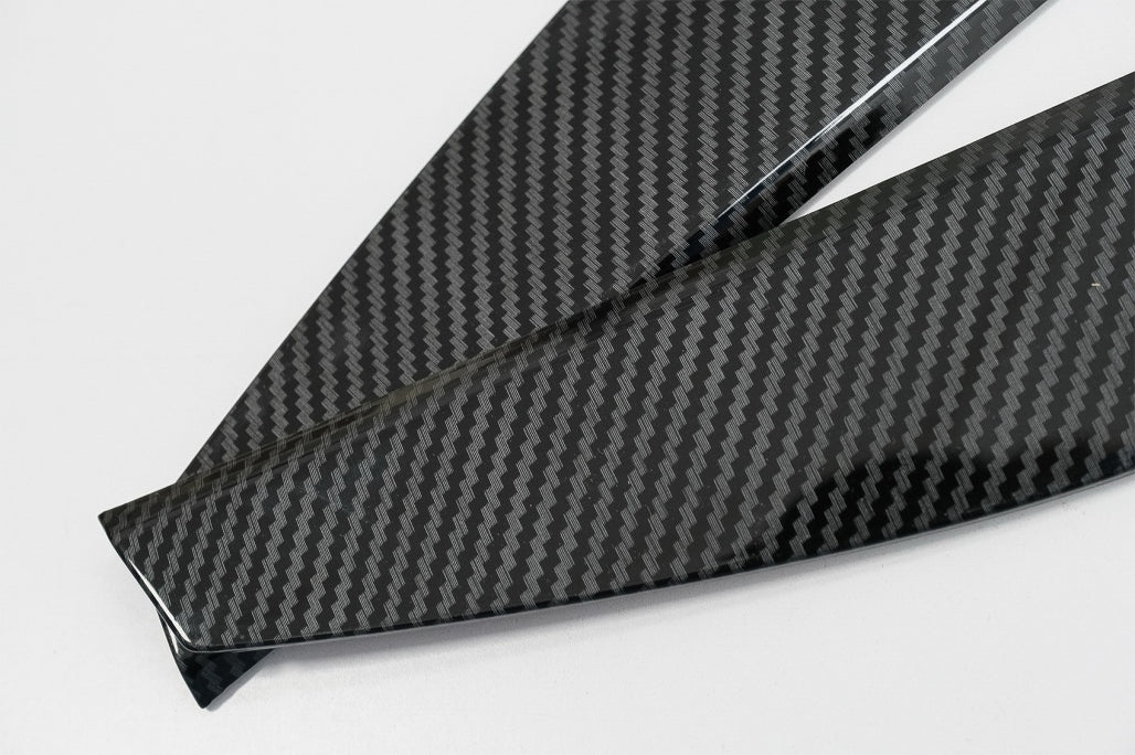 Center Console Side Trim Covers Carbon Fiber Look for Mercedes A-Class W177 V177 (2018–Up)